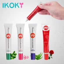 IKOKY Smooth Enhance Pleasure Sex Lubricants Oil Water-based Erotic 30mL Vagina Lubricants Edible Lube Sex Toys for Women Men