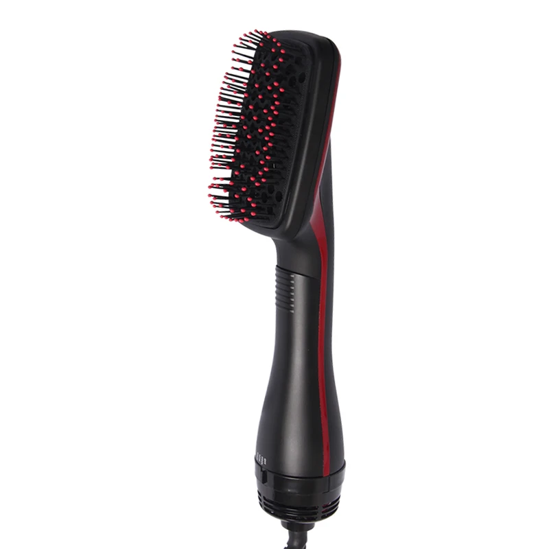 

Ufree Uf-62193 1000W Professional Ceramic Hot Comb Hair Straightener Brush Straightening Brush Blow Dryer Brush Red