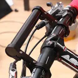 10-15 см велосипед алюминиевого рукоятка из сплава рама длинная подставка держатель MTB велосипедный удлинитель руля велосипеды крепление