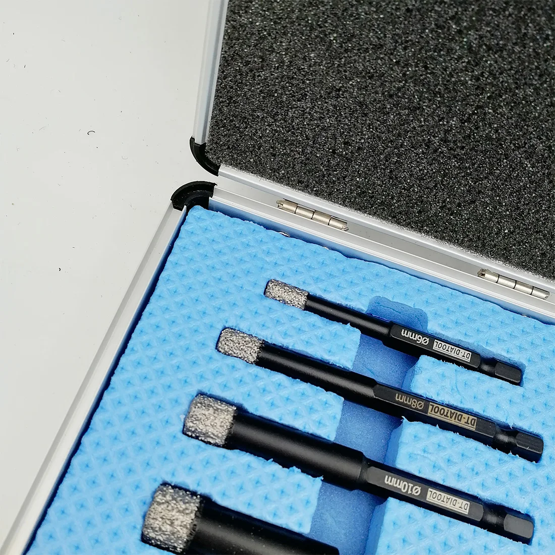 DT-DIATOOL 5pcs/box Diameter 6/8/10/12/14MM Quick-fit Shank Dry Diamond Drilling Core Bits Drill Hole Saw for Granite Marble