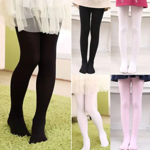 

2019 New Fashion Winter Warm Cute US Children Kids Ballet Dance Tights Footed Seamless Girls and Ladies Stockings