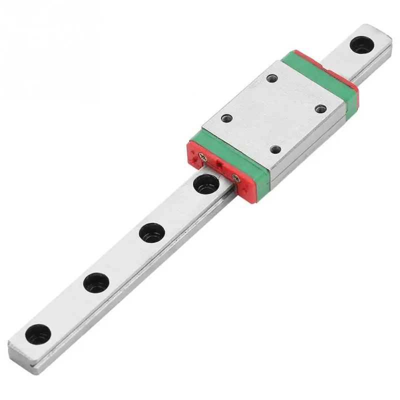 

100mm MGN7H Linear Slide Motion Rail + 1Pcs 17mm Width Standard Length Sliding Block Mini Linear Guide Rail guide rail