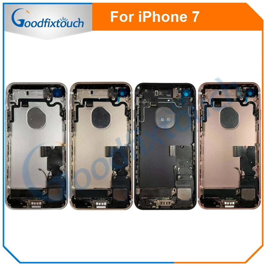 Задняя крышка батарейного отсека для iPhone 7 задняя в сборе батарейный отсек 7G с