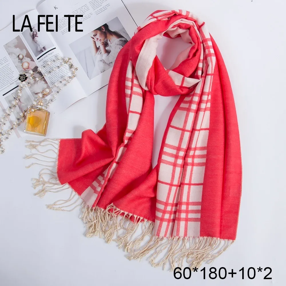 

Winter Wool Scarf Women Hijab Female Men Cashmere Sjaals Voor Dames Shawls Male Blanket Stoles Pashmina Women Scarves For Ladies