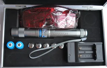 

AAA High Power 1000000m 100W Blue Laser Pointers 450nm Lazer Flashlight Burning Match/Burn light cigars/candle/black Hunting