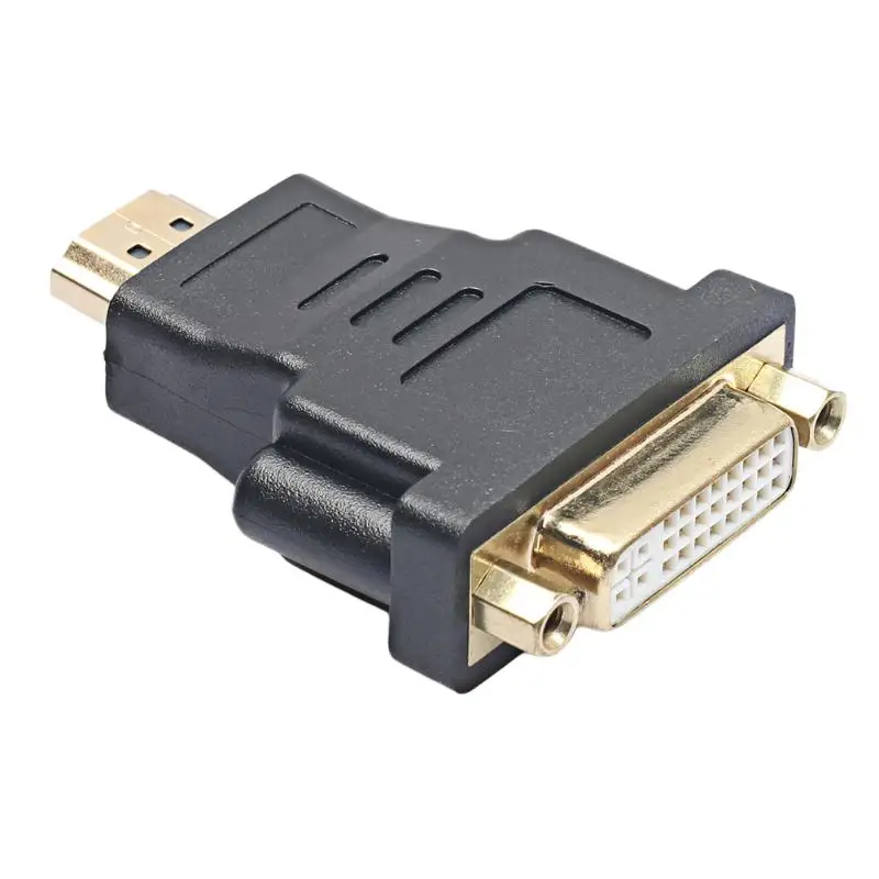 DVI-I Dual Link (DVI 24 + 5pin) для подключения HDMI штепсельный преобразователь, адаптер HDTV DVD ЖК-дисплей