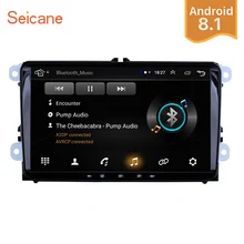 Seicane Android lettore Multimediale 8.1 Dell’automobile 2Din Per VW/Volkswagen/Golf/Polo/Tiguan/Passat/ b7/b6/SEAT/leon/Skoda/Octavia Radio GPS