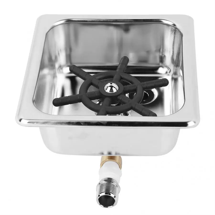 

Chef Clean Spot Cleaning Spot Automatic Stainless Steel Cup Washer Cleaner Glass Rinser for Hotel Bar Coffee Milk Tea Cup