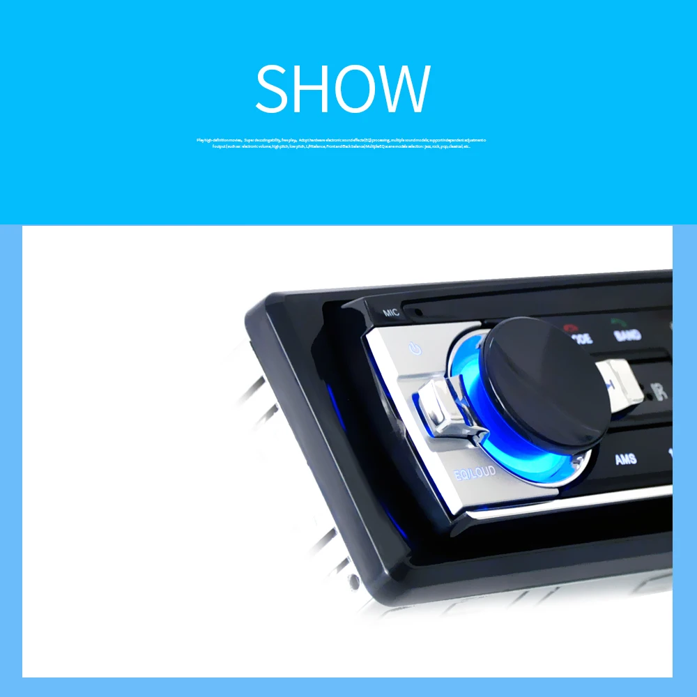 (WISH) Автомобильный MP3 плеер с Bluetooth картой USB дисковый аппарат автомобильная