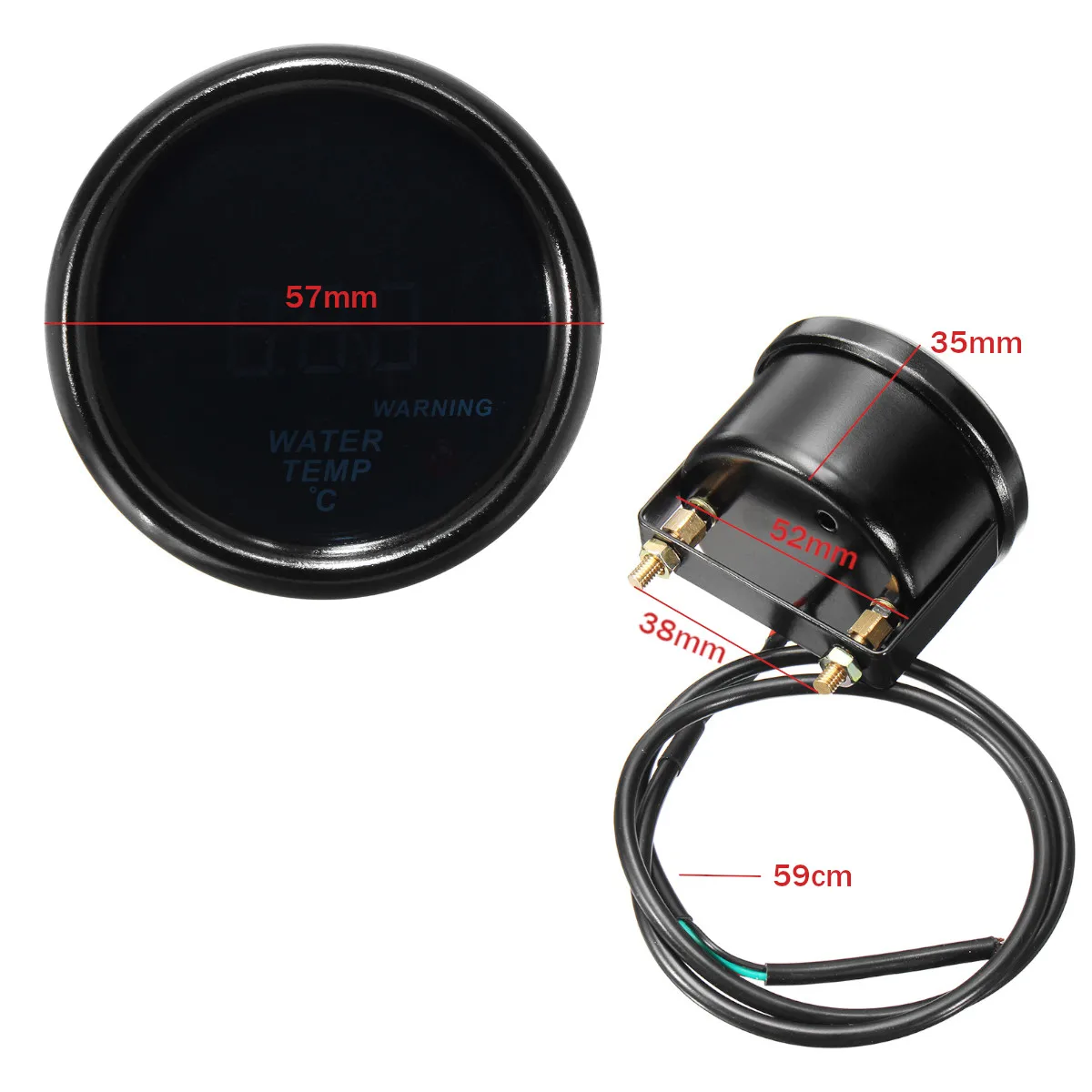 PTNHZ RACING 52mm Triple Gauge Oil Press Gauge & Water Temp Gauge & Volt Meter 3 in 1 pod PTNHZ RACING 52mm Triple Gauge Oil Press Gauge & Water Temp Gauge & Volt Meter 3 in 1 pod
