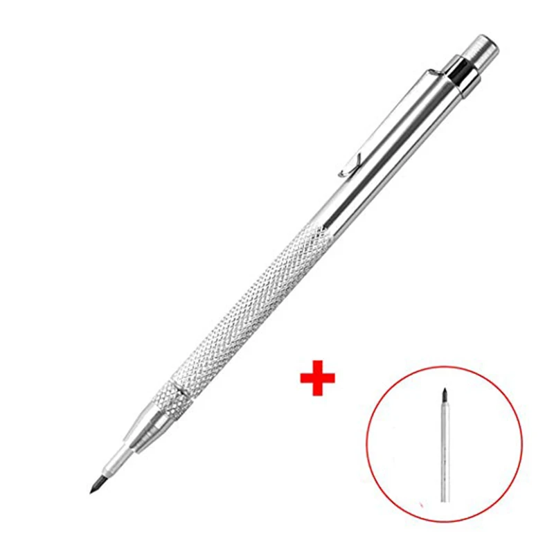 Вольфрамовый карбидный разметчик с магнитом-алюминиевое травление гравировка ручка с зажимом