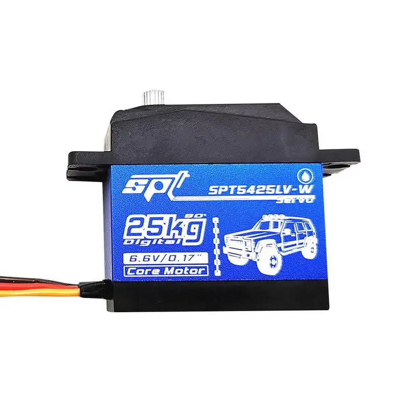 SPT مضاعفات SPT5425LV-W/25 كجم عالية العزم ميتال القيادة والعتاد للماء 1:8 1:10 التحكم عن بعد سيارة تسلق سيارة الملحقات SPT مضاعفات SPT5425LV-W/25 كجم عالية العزم ميتال القيادة والعتاد للماء 1:8 1:10 التحكم عن بعد سيارة تسلق سيارة الملحقات