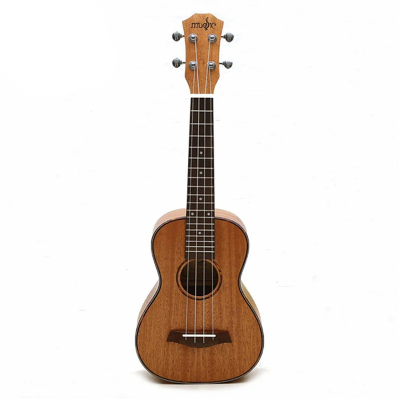 4 Strings Mahogany Guitar 23 Inch Soprano Ukulele Beginner Rosewood Fretboard Bridge For Musical Stringed Instruments | Спорт и