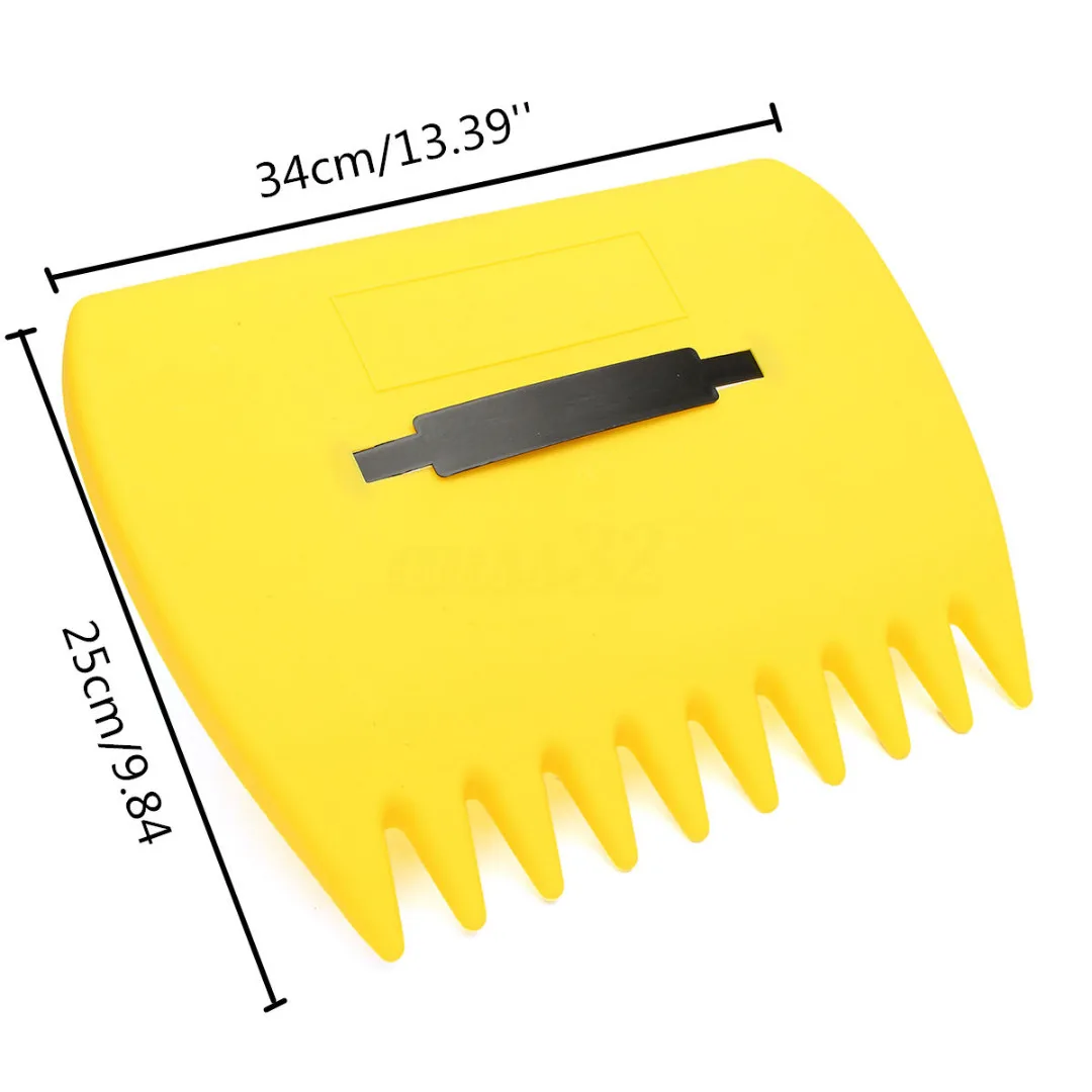 2 шт./компл./комплект желтый пластиковый сад двор лист совки трава рука удобные грабли