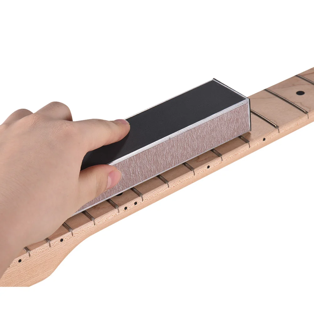 Guitar Fret Leveling Beam Bass Guitar Fret Files Aluminium Luthier Supply Guitar Tool Kit With A