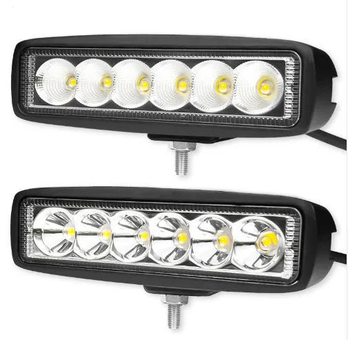

Pair Motorcycle LED Headlight Motocross ATV Dirt Bike Daytime Running Spot Light Fog Lamp Universal for KTM YAMAHA KAWASAKI BMW