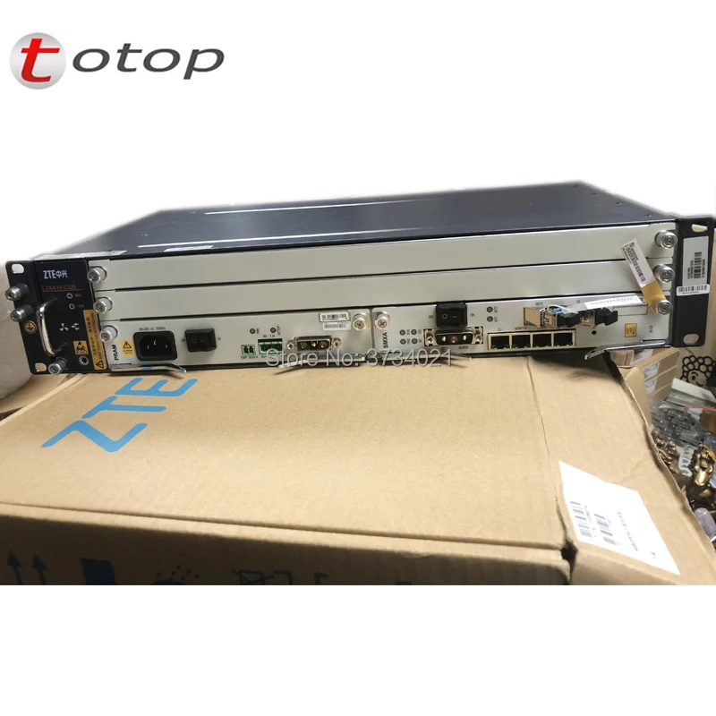 100% Оригинал ZTE ZXA10 C320 OLT шасси + вентилятор Оптический линейный