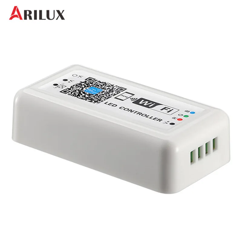 

ARILUX LED RGB WiFi Controller for 5050/3528 Strip Light For iOS Android APP Control