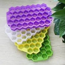 37 отделений силиконовые в форме улья кубик льда лоток форма для льда