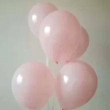 

Light pink ballon 100pcs/lot 1.5g pearl latex balloon wedding decorations air ballon happy birthday party balloons kids toys