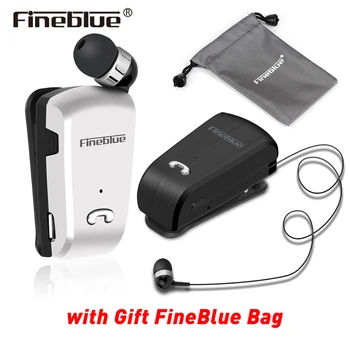 

Fineblue L18 Mini Bluetooth Headset with portable Bag suit Sport Wireless Driver business In Ear Earphone with Mic