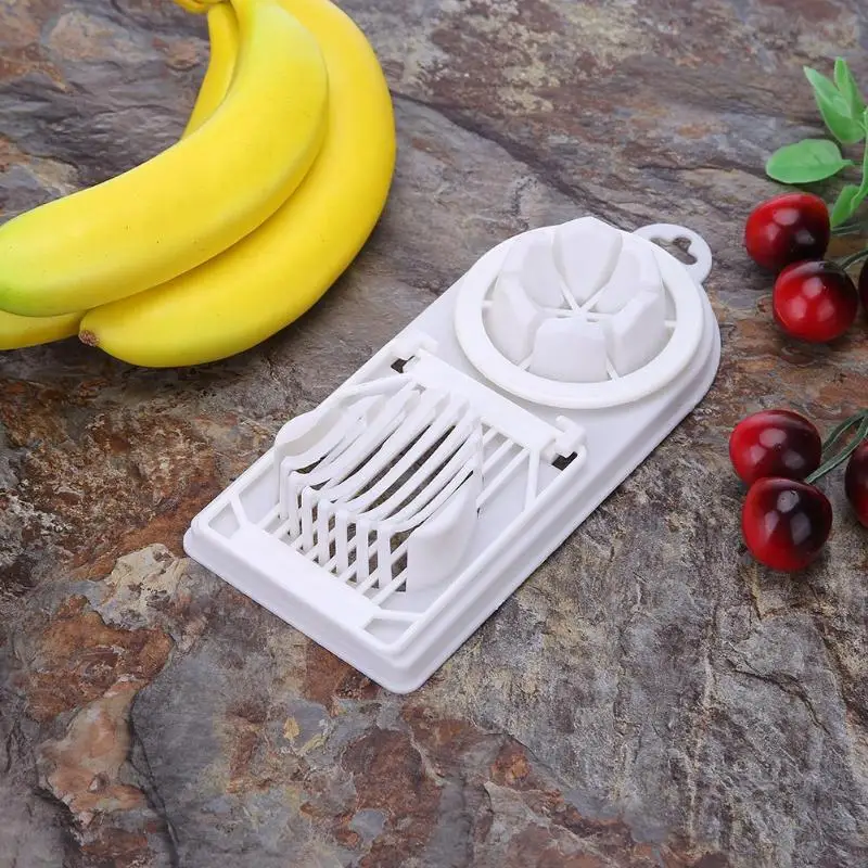 

Practical 2 In 1 Boiled Egg Slicer Stainless Steel ABS Egg Mold Slicer Egg Cutter Multifunction Kitchen Gadgets Tools EasyTo Use