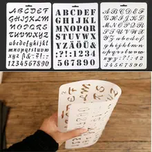Enhance intelligence Alphabet Letter Stencil Thin Plastic Letter Number Paint Art Craft Gift Baby Drawing Toys Hot Enhance intelligence Alphabet Letter Stencil Thin Plastic Letter Number Paint Art Craft Gift Baby Drawing Toys Hot