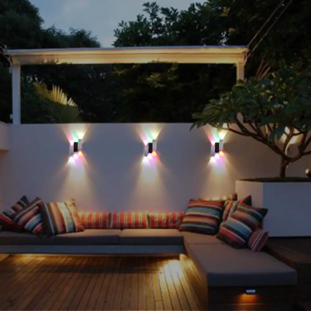 

LED Wall Light Up Down lamp Outdoor Indoor Modern Aluminum 6W 6LED For Corridor Stairs