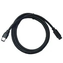 Премиум кабель FireWire 800, IEEE1394B, 6Ft (1,8 м) черный 9 Pin до 6 Pin Male to Male