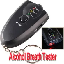 200 шт. светодиодный брелок-спиртометр анализатор Алкотестер PFT-61 брелок свет факела