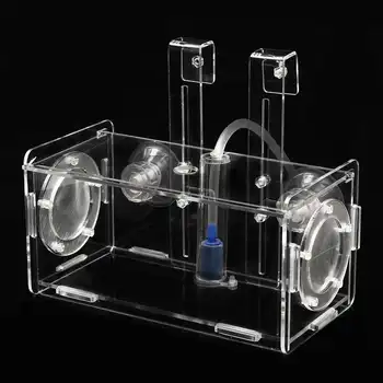 

Acrylic Clear Fish Breeding Hatchery Incubator Aquarium Breeder Aquatic Fish Tank Terrarium Tools Accessories Isolation Box