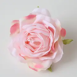 20 шт 9 см искусственного цветение розы Искусственные цветы пионы из шелка Свадебные цветы цветок стены аксессуары DIY гирлянды окна
