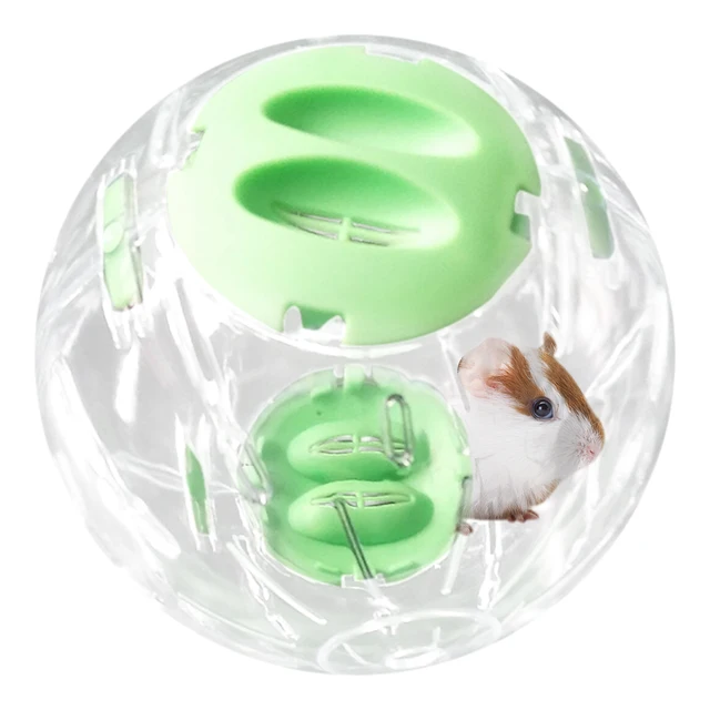Hamster Breathable Clear Ball Without Bracket Hamster Toy Pets Product Small Running Ball 3  Colors Plastic Fit for Small Pets 5