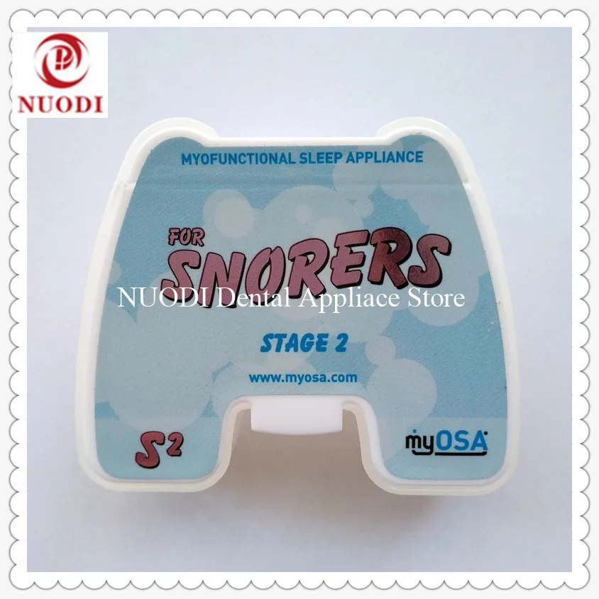 

MyOSA Teeth trainer S2/ Myofunctional sleep appliance S2 for Snorers/MRC Teeth trainer S2 With 5mm Breathing Holes