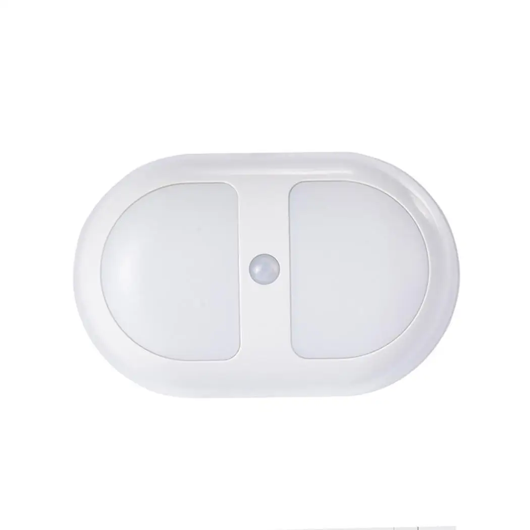 

Human Induction Sensor Motion Double Night Body Light Cabinet LED Wall Infrared Wireless Window Home With Toilet Bedroom