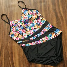 Bkning, розовый купальник с цветочным принтом, большой размер, цельные костюмы, 1 купальник, женский,, летний, пляжный, Padpak, пуш-ап, бодикон, плюс, 5XL