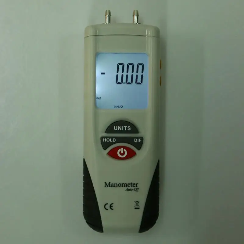 1 шт. ЖК-цифровой Манометр дифференциальный измеритель давления воздуха Манометр 11 выбираемых весов единиц 2Psi 13,79 кПа тестер Инструменты