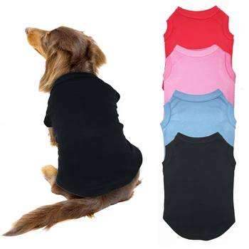

Solid Winter Warm Pet Dog Clothes for Small Dogs Cat T-shirt Outfit Coat Soft Sweatshirt for Teddy Chihuahua XS XXXL Many Size