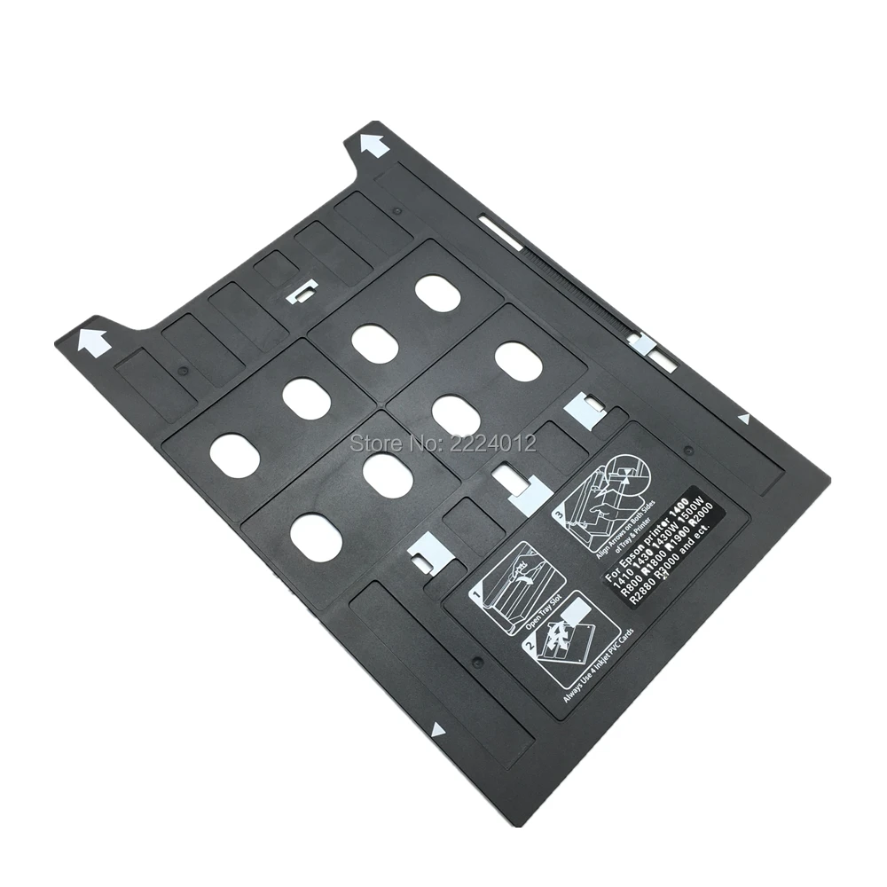 2019 пластиковый струйный ПВХ ID карта лоток для печати Epson 1400 1410 1430 1430W 1500W R800 R1800 R1900