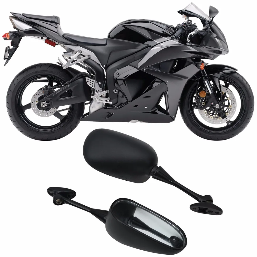 

Mayitr 2pcs Clear Lens Motorcycle Rear View Mirrors High Quality Side Mirror For Honda CBR600RR 2003-2017 CBR1000RR 2004-2007