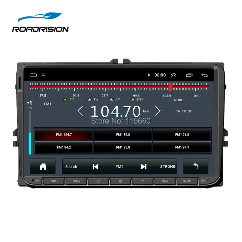 RoadRision автомобиля радио gps Мультимедиа навигации для Skoda/Seat/Volkswagen VW Гольф Touran Passat