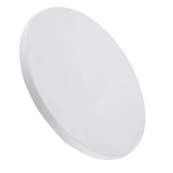 

1Pc 18cm Camera Tray 360 Degree Rotation White Color Durable Easy Carry Plate Tripod Head Holder Interface Tray