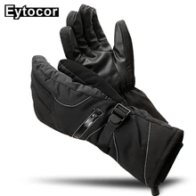 EYTOCOR Новые мужские и женские Мотокросс ветрозащитный велосипедные Мотоциклетные Перчатки теплозащитные лыжные перчатки Зимние флисовые водонепроницаемые сноубордические перчатки