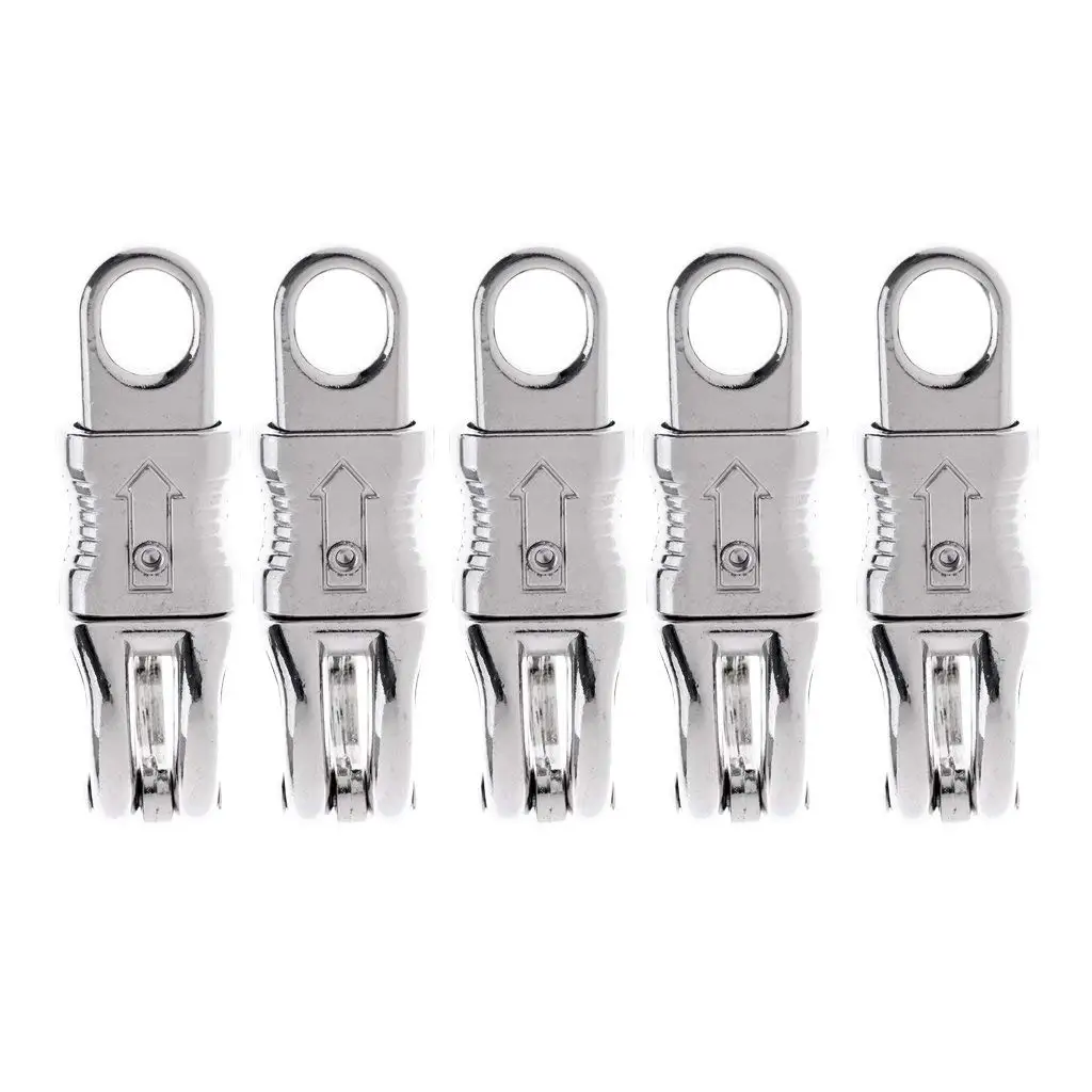 

5pcs 100mm Equestrian Lead Reins Panic Hook Horse Riding Quick Release Buckle Clip Equestrian Panic Hook