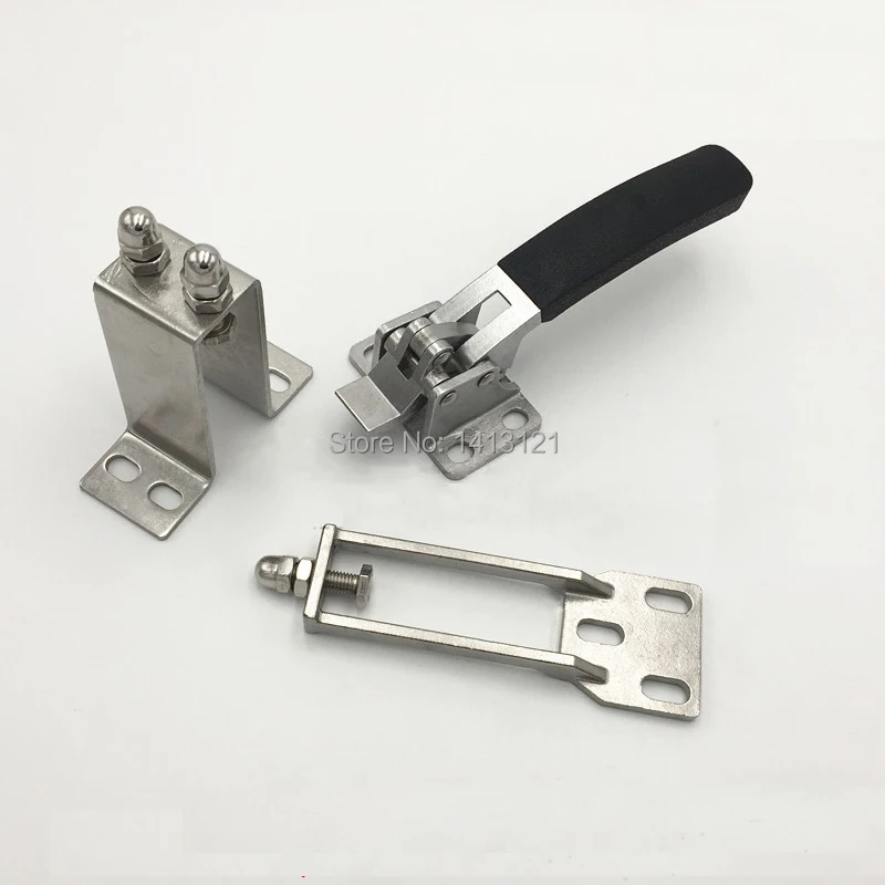 Spring Loaded Lever Door Handle Steam Box Hinge Oven Door Lock