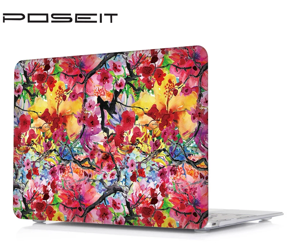 Пластиковый жесткий чехол + прорезиненная крышка клавиатуры только для Apple Macbook