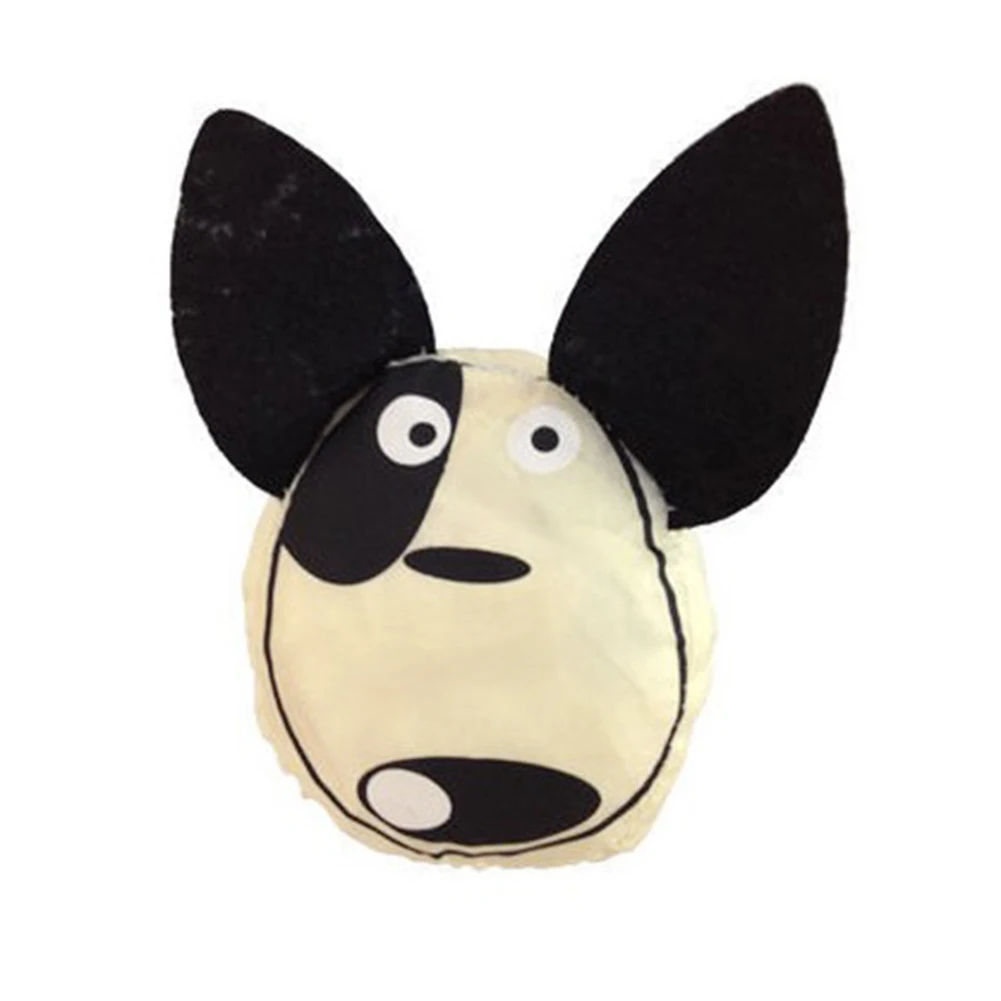 Cute Animal Dog Panda Shape Foldable Shopping Bag Grocery Storage Ladies Folding Reusable Handbag Portable Travel Tote Bag