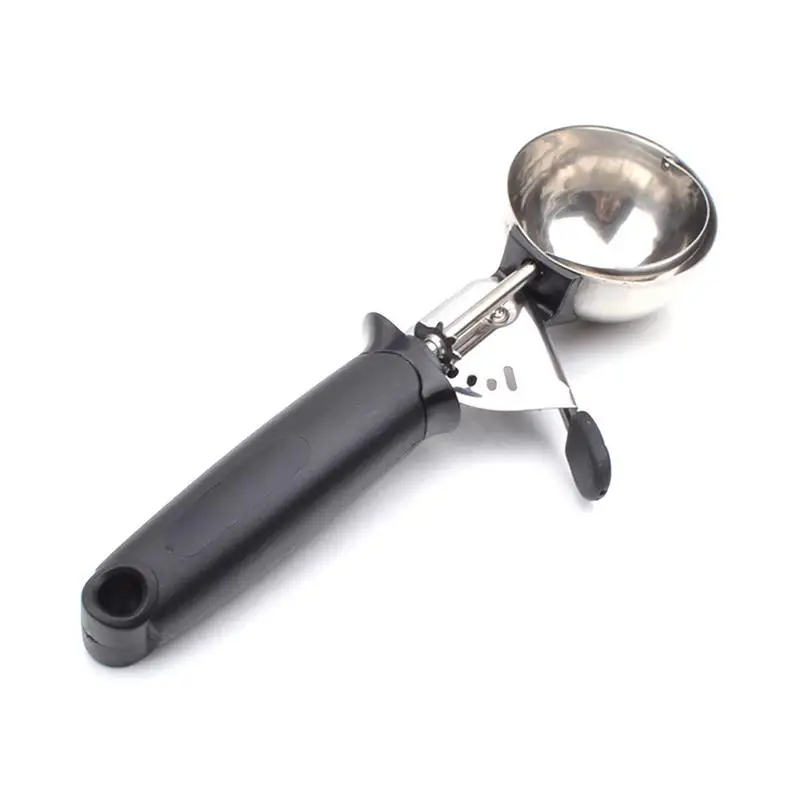 

1PC Stainless Steel Ice Cream Spoon Ice Ball Maker Frozen Yogurt Cookie Scoop Spoon Fruit Watermelon Spoon Ice Cream Tools