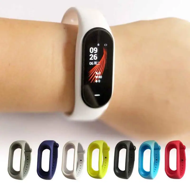 

New Soft Silicone Sport Wrist Watch Band Strap For Xiaomi Plus Fitness Tracker Opp Many Color