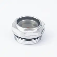 Лот 5 M30 x 1,5 мм метрический алюминиевый прицел с уровнем масла Стекло окно Шестигранная головка для воздушного компрессора коробка передач